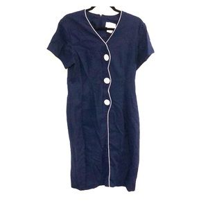 Vintage short sleeve wiggle dress